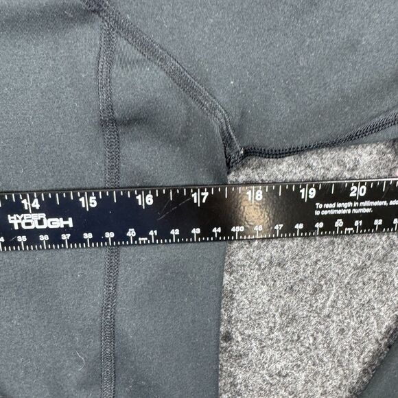 Under Armour Shirt Women's Small Black Half Zip Pullover Stretch Long Sleeve Run - Picture 4 of 6